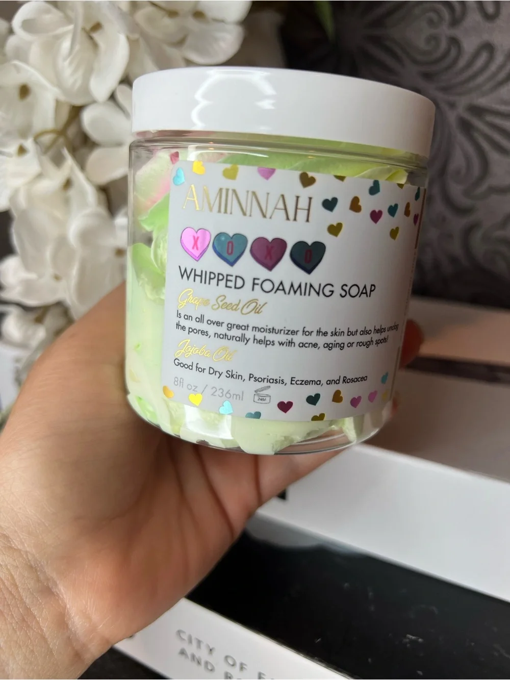 Whipped Foaming Soap - Kiwi & Strawberry Scent